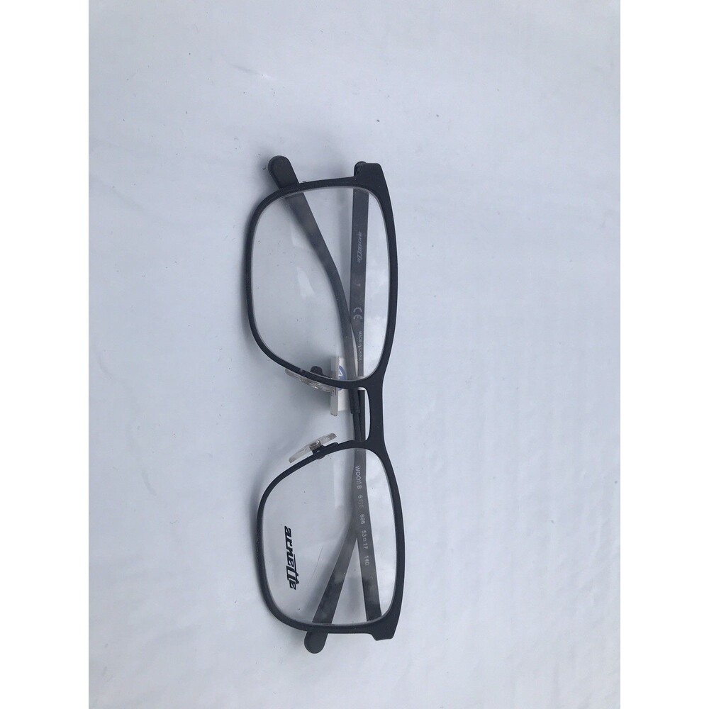 ARNETTE WOOt! S 6116 696 Black Square Full Rim Eyeglasses 53-17-140